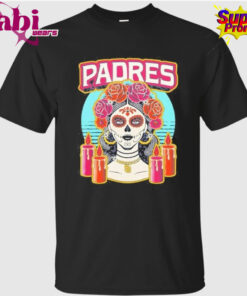 San Diego Padres La Catrina T Shirt 1.jpg
