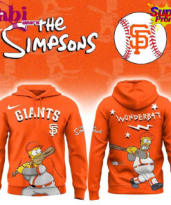 San Francisco Giants x The Simpsons Special Hoodie