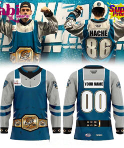 San Jose Barracuda CudaMania II 2026 Night Hockey Jersey