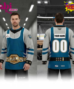 San Jose Barracuda CudaMania II 2026 Night Hockey Jersey