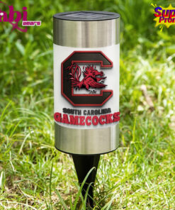 South Carolina Gamecocks Waterproof Solar Garden Light