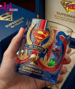 Superman 88th Anniversary Glass – Hero Legacy Edition