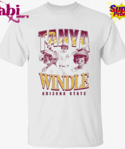Tanya Windle Arizona State White 90s Graphic T-Shirt