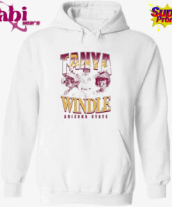 Tanya Windle Arizona State White 90s Graphic T-Shirt