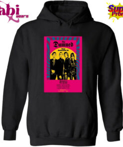 The Damned Au & New Zealand 2026 Tour Poster T-Shirt