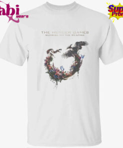 The Hunger Games Sunrise On The Reaping Logo Snake And Bird T Shirt 1.jpg