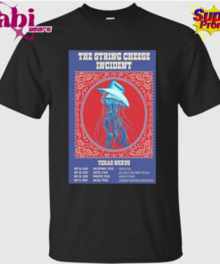 The String Cheese Incident Texas Nexus Tour 2026 Poster T-Shirt