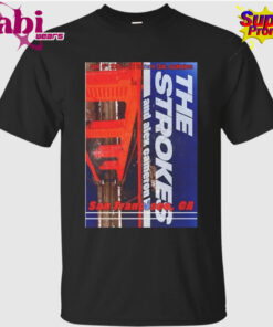 The Strokes At Bill Graham Civic Auditorium On April 6 2026 Shirt 1.jpg