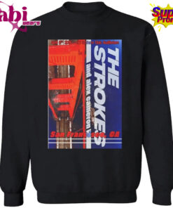 The Strokes At Bill Graham Civic Auditorium On April 6 2026 Shirt 3.jpg