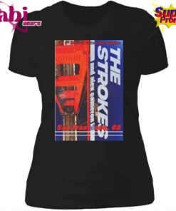 The Strokes At Bill Graham Civic Auditorium On April 6 2026 Shirt 4.jpg