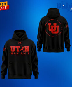 Utah Utes Coach Morgan Scalley 2026 “Man Am I” Hoodie