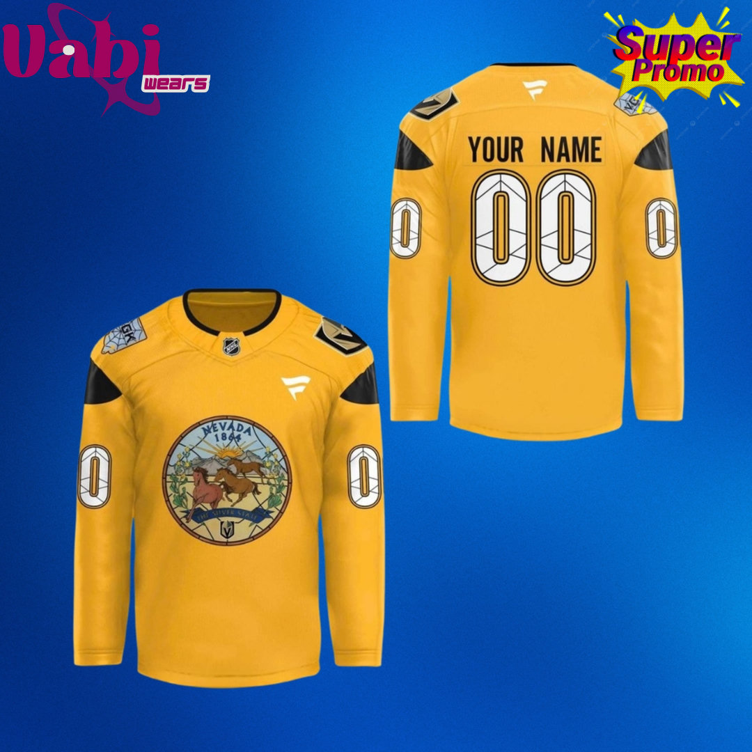 Vegas Golden Knights Nevada Day 2026 Celebrate Hockey Jersey Vegas Golden Knights Nevada Day 2026 Celebrate Hockey Jersey