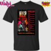 WASP Band Europe 2026 Tour Poster T-Shirt