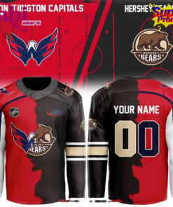 Washington Capitals x Hershey Bears Affiliate Night 2026 Hockey Jersey