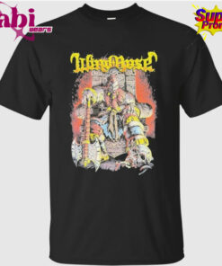 Wind Rose Band Dwarf Metal Guitarist T-Shirt
