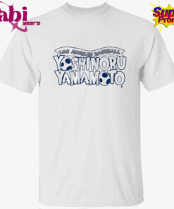 Yoshinobu Yamamoto World Los Angeles Baseball T-Shirt