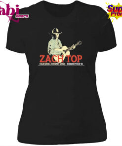 Zach Top 2026 Cold Beer And Country Music Tour T Shirt 4.jpg