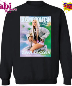 Zara Larsson Magazine Cover Cosmopolitan The Creativity Issue Fashion Editorial 2026 Shirt 3.jpg