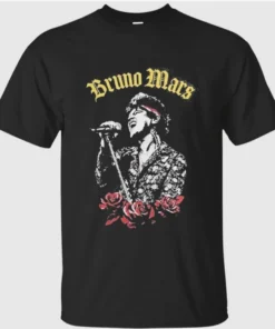 Bruno Mars The Romantic 2026 Tour The Romantic The Hooligans Shirt