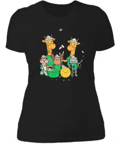 Dallas Stars Cartoon Group Illustration Womensshirt.webp