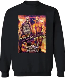 Darby Allin vs Tommaso Ciampa AEW Dynamite Live Coast to Coast Tonight Championship Match 2026 Poster Longsleve.webp