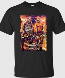 Darby Allin vs Tommaso Ciampa AEW Dynamite Live Coast-to-Coast Tonight Championship Match 2026 Poster Shirt