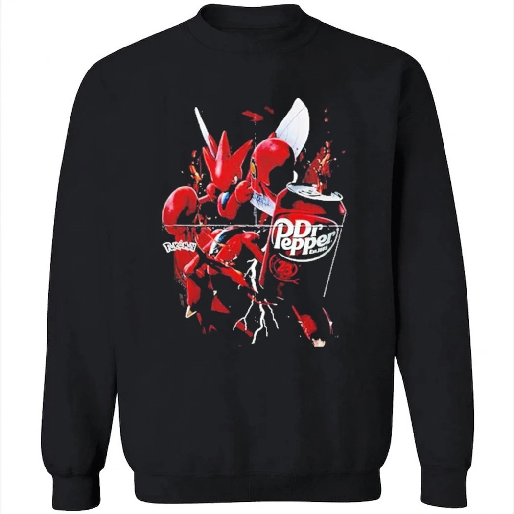 Dr Pepper Pokemon Scizor Shirt Dr Pepper Pokemon Scizor Shirt