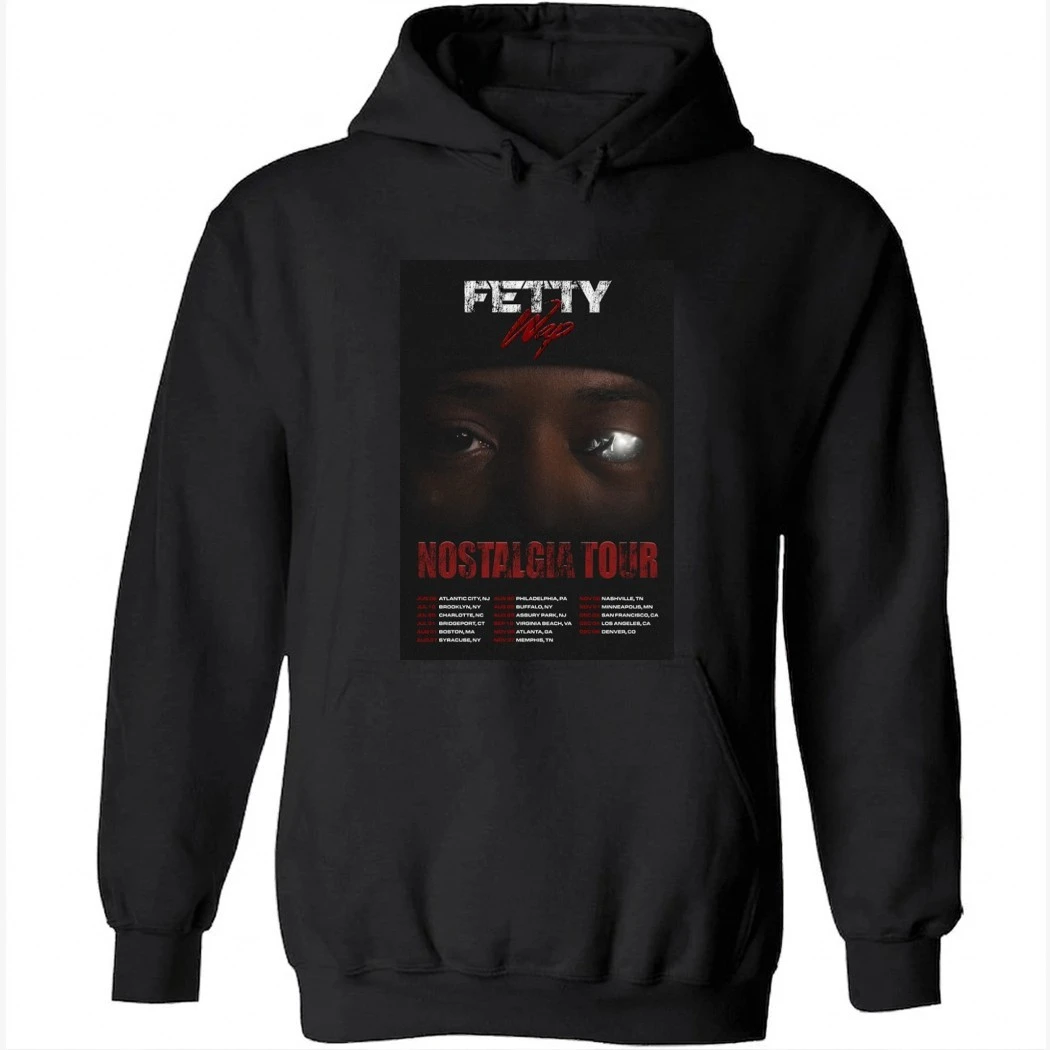 Fetty Wap 2026 Nostalgia Tour Poster Shirt Fetty Wap 2026 Nostalgia Tour Poster Shirt
