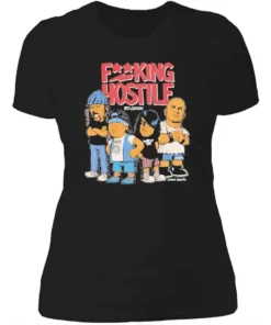 Fucking Hostile 90s Edition Motorhead and Suicidal Tendencies Womensshirt.webp