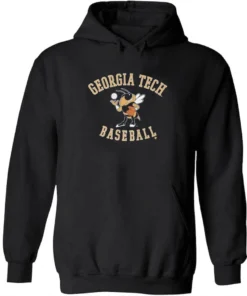 Georgia Tech Baseball Buzz Logo Shirt