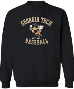 Georgia Tech Baseball Buzz Logo Longsleve.webp
