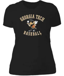 Georgia Tech Baseball Buzz Logo Womensshirt.webp