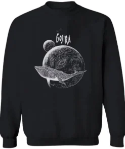 Gojira Europe Tour 2026 Merch From Mars To Sirius Whale Longsleve.webp