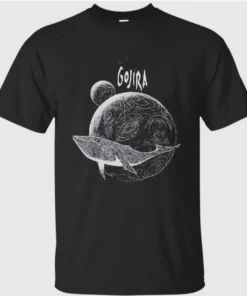 Gojira Europe Tour 2026 Merch From Mars To Sirius Whale T-Shirt