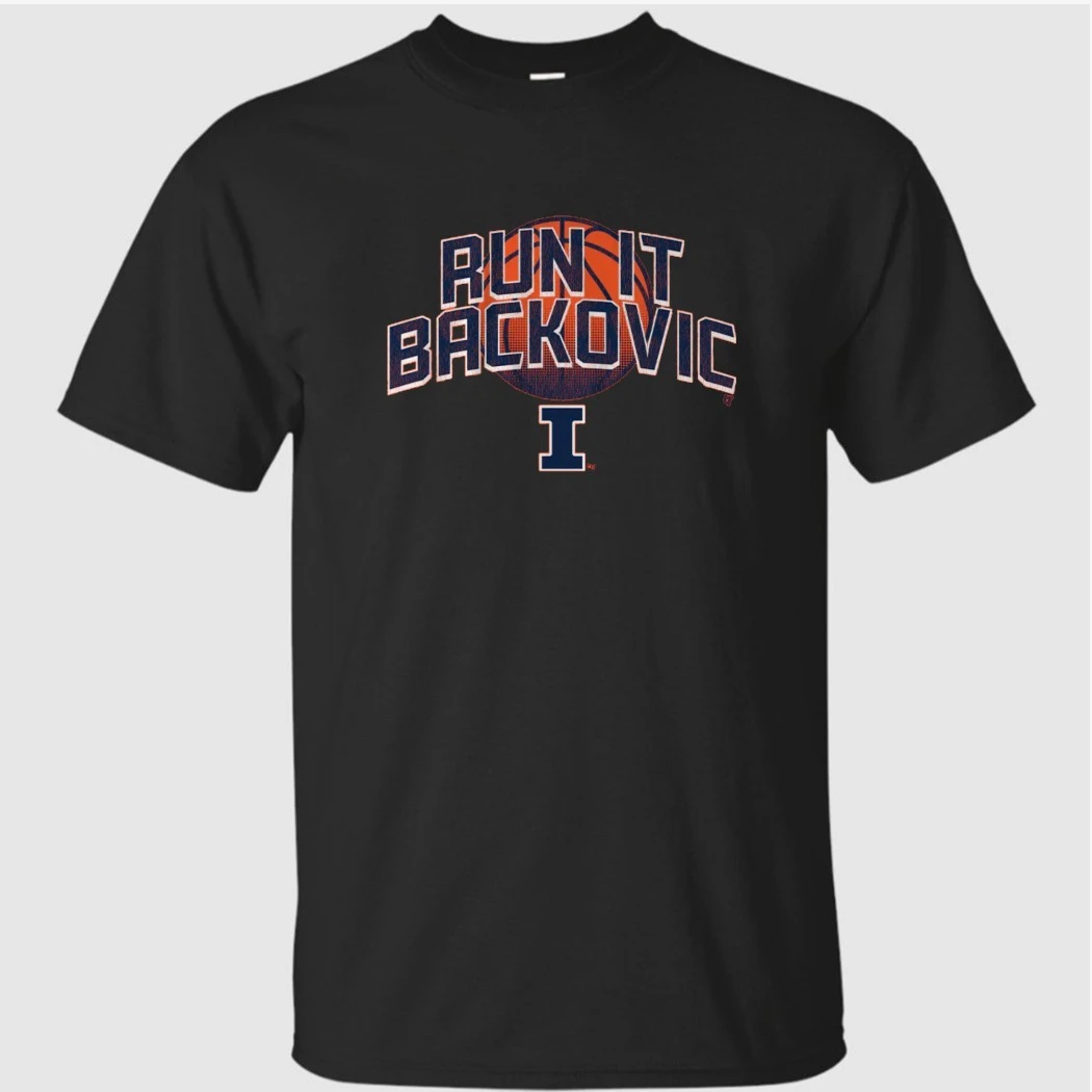 Illinois Basketball Run It Backovic Shirt Illinois Basketball Run It Backovic Shirt