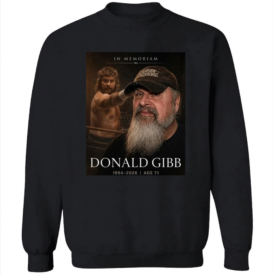 In Memoriam Donald Gibb 1954-2026 Shirt In Memoriam Donald Gibb 1954-2026 Shirt