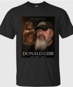 In Memoriam Donald Gibb 1954-2026 Shirt