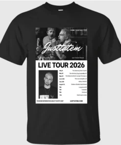 Justin Barona Tour 2026 Poster Shirt