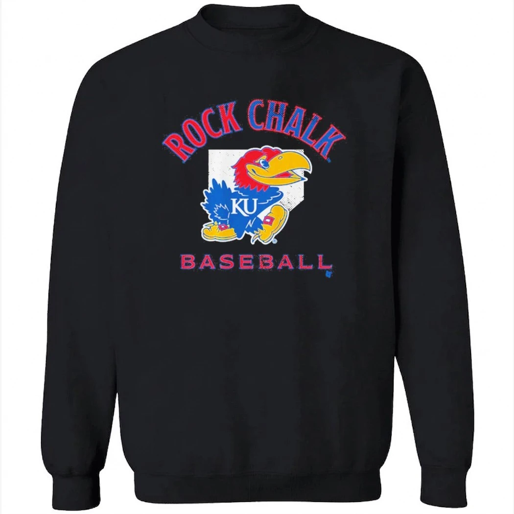 Kansas Baseball Home Plate Shirt Kansas Baseball Home Plate Shirt