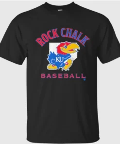 Kansas Baseball Home Plate Shirt