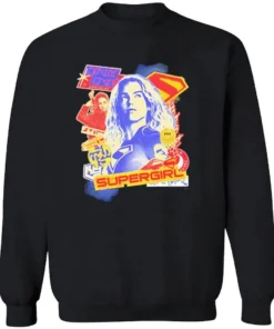 Kara Zor El Supergirl 2026 Movie Sticker Bomb Longsleve.webp