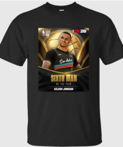 Keldon Johnson Sixth Man Of The Year Shirt Keldon Johnson Sixth Man Of The Year Shirt