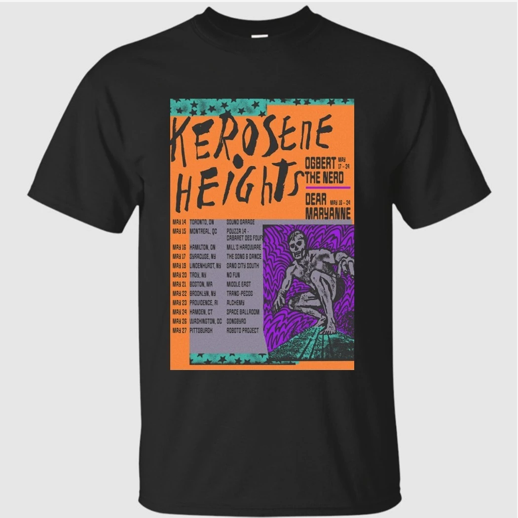 Kerosene Heights Tour 2026 Poster Shirt Kerosene Heights Tour 2026 Poster Shirt