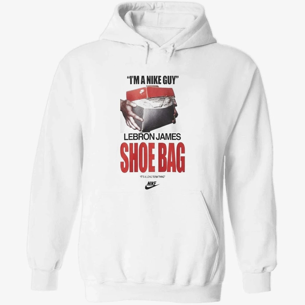Lebron James Shoe Bag Shirt Rubber Band And A Shoebox Photo Shirt Lebron James Shoe Bag Shirt Rubber Band And A Shoebox Photo Shirt