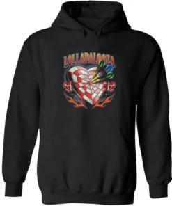 Lollapalooza 2026 At Grant Park In Chicago IL On July 30 August 2 2026 Dartboard Shirt