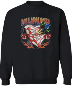 Lollapalooza 2026 At Grant Park In Chicago IL On July 30 August 2 2026 Dartboard Shirt 2 Lollapalooza 2026 At Grant Park In Chicago IL On July 30 August 2 2026 Dartboard Longsleve.webp
