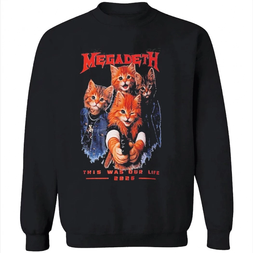 Megadeth Bootleg Report Mexico City May 10 11 2026 This Was Our Life 2026 Shirt Megadeth Bootleg Report Mexico City May 10 11 2026 This Was Our Life 2026 Shirt