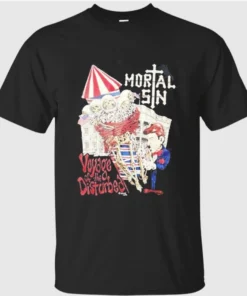 Mortal Sin 48th Anniversary Tour 2026 Australia Voyage Of The Disturbed T-Shirt
