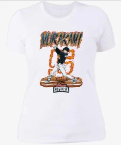 Munetaka Murakami The Murakami Godzilla Flare Womenshirt.webp