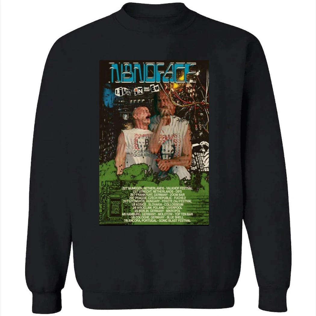 N8NOFACE EU Tour 2026 Poster Shirt N8NOFACE EU Tour 2026 Poster Shirt